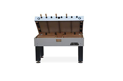 KICK Titan 55" Tournament Foosball Table – Professional Competition Game Table - color: Gray