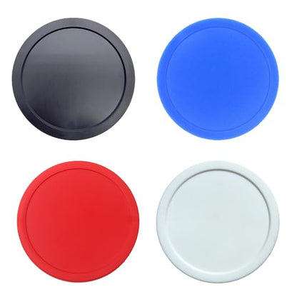 5Pcs Home Air Hockey Pucks 3inch Heavy Hockey Tables Pucks Table Game Air Hockey Pucks Replacement Part
