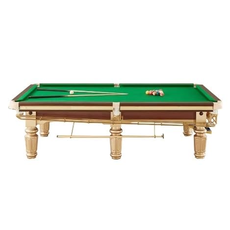 Billiard Pool Table, Professional Game Table for Home Game Room, Sturdy Construction with Complete Accessories Set - color: K
