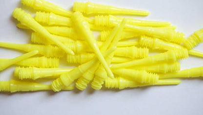 L-style Premium Lippoint - Soft Tip Dart Points - Regular Length - color: Yellow
