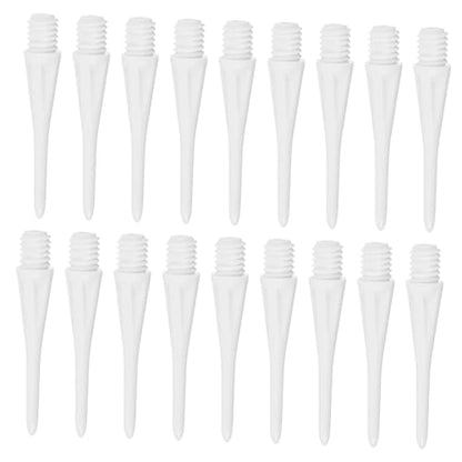 WOONEKY Soft Head Accessories for Points Creative Needles Portable Soft Needles Flight - color: White