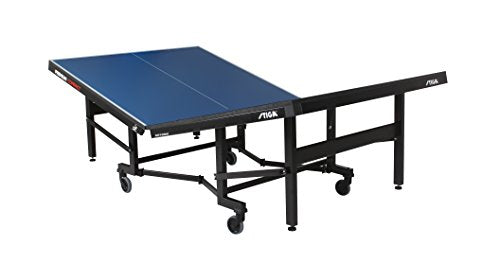 STIGA Premium ITTF Approved Compact Tennis Table – Folds to Minimal Storage Dimensions and Comes Fully Assembled