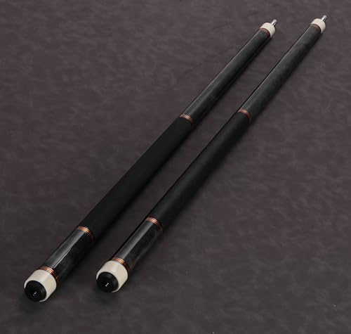 Pool Cue Stick Genuine Leather Cowhide Grip 58" 19 20oz 2 Piece with 12.5mm Tip,Canadian Maple Pro Billiard Cue,for Adults/Beginner/Pro Player. - color: Grey-20oz-Genuine Leather Grip-Only Cue