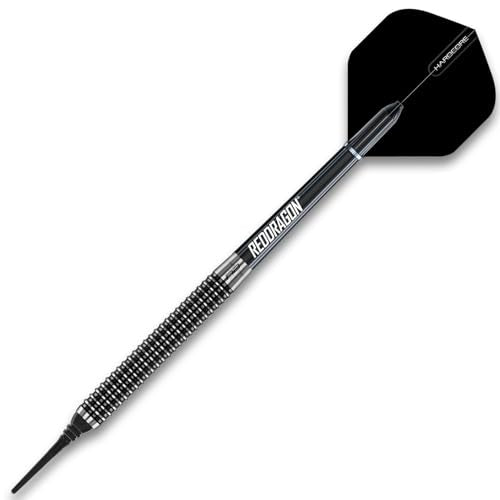 RED DRAGON Darts - Amberjack | Javelin | Pegasus | Razor Edge - Professional Tungsten Soft Tip Darts - Includes Dart Flights and Shafts - size: 18g