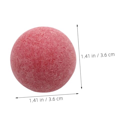 Foosball Table Replacement Balls Mini Soccer Games Balls Frosted Foosball Table Balls for Tabletop - color: Red