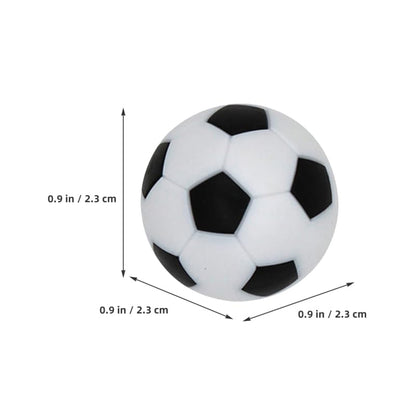 PRETYZOOM 14pcs Foosball Table Balls, 23mm/0.9inch Plastic Foosball Balls, Mini Soccer Tabletop Football Game Accessory Replacement Part