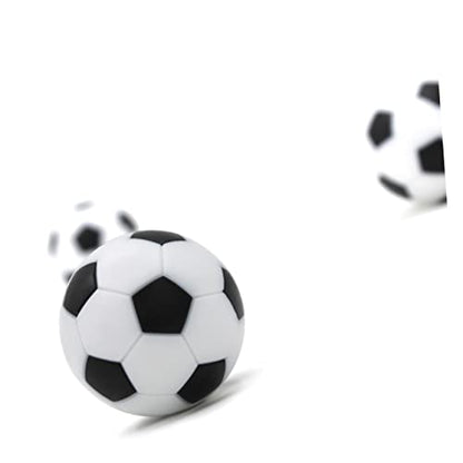 8pcs Tabletop Soccer Ball Table Football Ball Mini Replacement Footballs