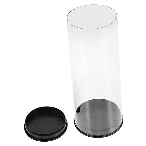 Toddmomy Golf Tube Clear Baseball Display Case Golfs Case Golfs Organizers Art Tube Golf Display Case Clear Tubes