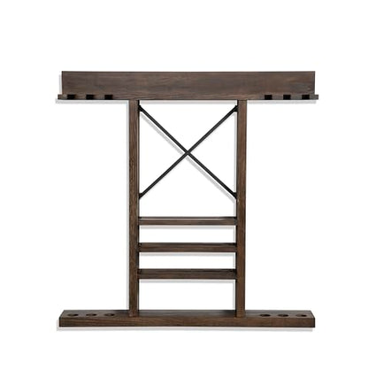 Empire USA Nixon Billiards - Hunter Wall Rack for Hunter Table - (Brushed Walnut) - color: Brushed Walnut