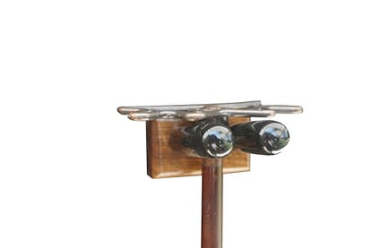 Bridge Stick Wall Mount (Made In The USA) (Walnut) - color: Walnut