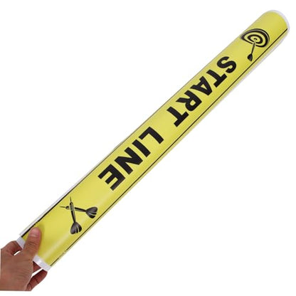YARNOW Darts Throwing Line Marker Durable Ground Notice Line for Dart Players Floor Sticker for Easy Gameplay and Enhanced Accuracy Game Accessory for Parties and Enthusiasts