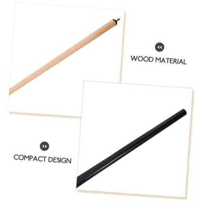 balacoo Wooden Pool Cue for Lightweight Billiard Stick Portable Design for Practice for Beginners Tight Spaces Smooth Grip and Compact Storage