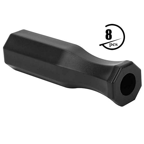 Table Soccer Handle 8Pcs Plastic Foosball Soccer Handle Grip for Table Replacement Handle Part Foosball Accessories