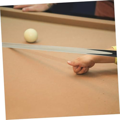 2pcs Short Wooden Billiard Cue for Boys and Girls Snooker Training Stick Comfortable Grip Pool Cue for Beginners Tight Spaces