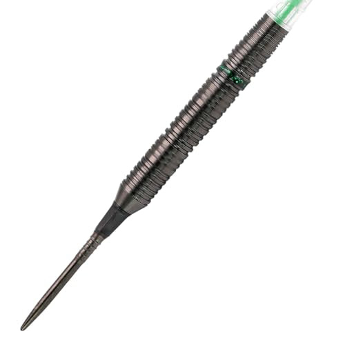 CUESOUL Engine V8 Steel Tip 90% Tungsten Dart Set with GEM Stone Finished and Unifying ROST T19 Carbon Flight 18/20/22g