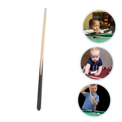 3pcs Mini Hardwood Pool Cue Sticks for Short Billiard Cue for Portable Practice and Family Game Accessories