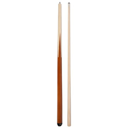 ASKA Sneaky Pete Pool Cue Stick 58", Maple Spliced Exotic Wood, 13mm Tip, 5/16x18 Joint, Wrapless Billiard Cue, 2-Piece Construction - size: 20-Ounce