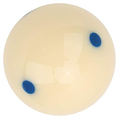 57.2mm Dot Spot Billiard Training BallBall Cue Ball Pool Standard Ball, Resin, Professional Roundness and Impact Resistance, Ideal Billiard Training for Practice Cue Sticks - color: Blue Dot