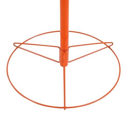 Disc Golf Basket, Portable Disc Golf Target Basket with 24 Heavy-Duty Chains, Professional Disc Golf Training Stand & Practice Basket for Backyard, Park, Camping
