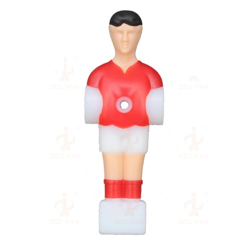 kowaku 6-Pack Desktop Foosball Figures Set, Sports Table Accessories for Children, Mini Soccer Player
