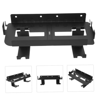 DOITOOL Wall Mount Stand for Game Console and Accessories Iron and Abs Material Controller Holder and Headphone Hanger Easy Installation Vertical Bracket for Organized