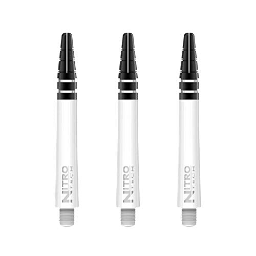 RED Dragon Nitrotech Short Stems - 3 Sets per Pack (9 Stems in Total) - color: White