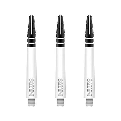 RED Dragon Nitrotech Short Stems - 3 Sets per Pack (9 Stems in Total) - color: White