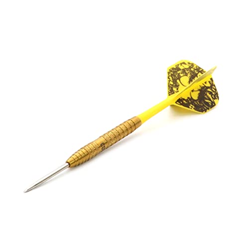 CUESOUL Big Beast 90% 26g/27g Steel Tip Tungsten Dart Set with Dart Case - color: Gold-26g