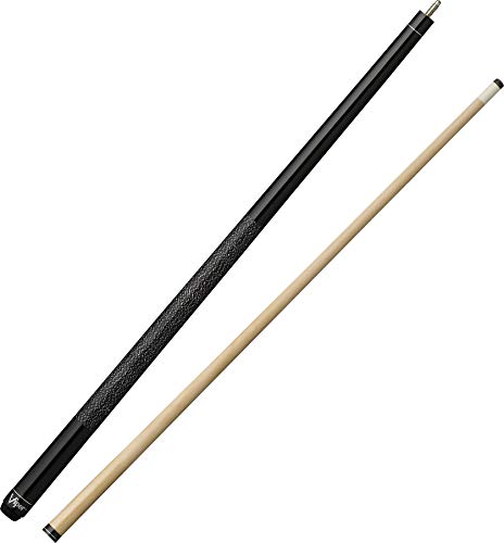 Viper Elite 58" 2-Piece Billiard/Pool Cue - color: Metal Black, size: 18-Ounce