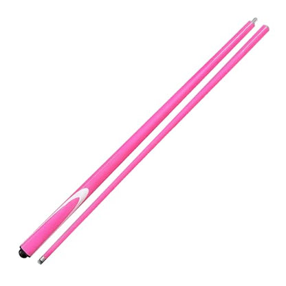 Carbon Fiber Pool Cue Stick 9.5mm Low Deflection Billiard Cue Stick Professional Snooker Cue for Home Bars Pool Halls, Pink1 - color: Pink1
