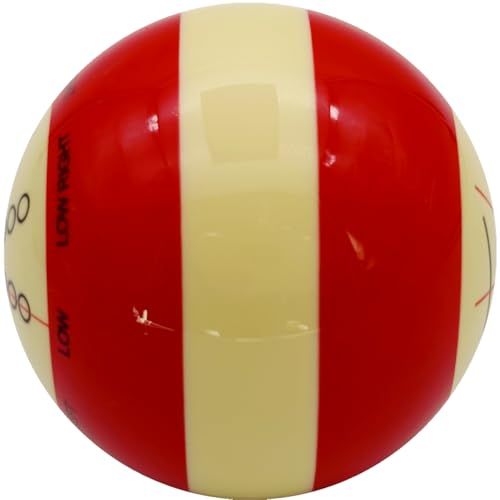 Billiards Cue Ball with Pool Glove & Guide | 2-1/4" Training Pool Balls & Accessories for Practice, Pool Balls Billiard Set