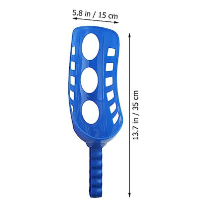 Toddmomy Sports Scoop Balls Set for Kids Outdoor Toss and Catch Game with 2 Pairs of Rackets and Balls Interactive Family Toy for Physical Activity and Motor Skills Development