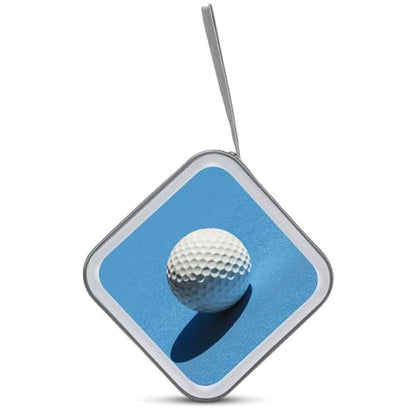 Boys Nursery Art Golf Ball CD Case DVD Storage Case Portable for Car Home Travel