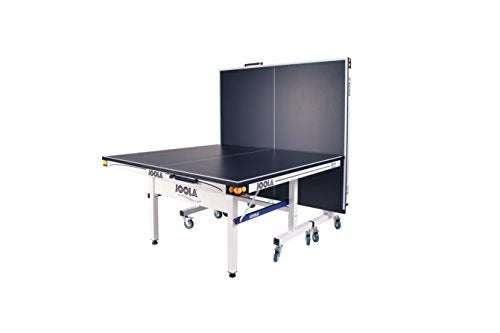 JOOLA Rally TL Professional MDF Indoor Ping Pong Table w/Quick Clamp Table Tennis Net & Post Set - 10 Minute Easy Assembly - Corner Ball Holders - Tournament Quality - Includes Playback Mode - size: 25mm