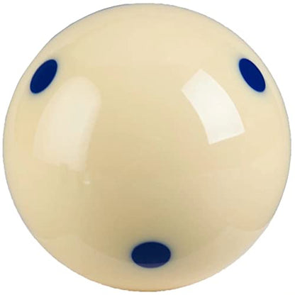 Collapsar Pro-Cup Cue Ball Regulation Size 2-1/4 Pool Training Cue Ball - color: Blue Dot