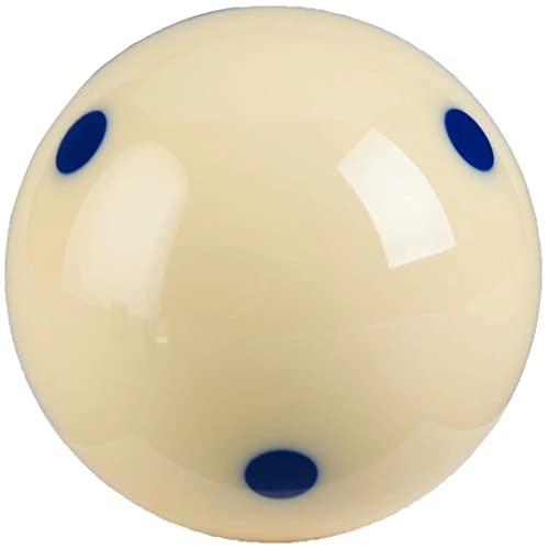 Collapsar Pro-Cup Cue Ball Regulation Size 2-1/4 Pool Training Cue Ball - color: Blue Dot
