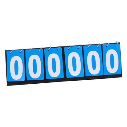 POPETPOP Basketball Scoreboard Portable Tabletop Scoreboard Flip Scorekeeper for Competition