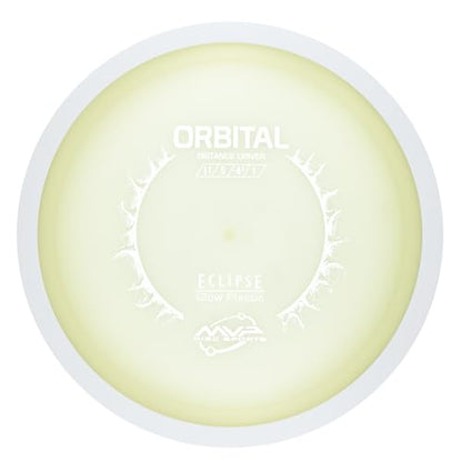 MVP Disc Sports Eclipse Glow 2.0 Orbital Disc Golf Distance Driver - size: 165-170g