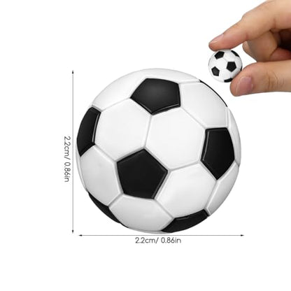 Beaupretty 10 Pcs Foosball Table Replacement Balls, 22mm Mini Soccer Balls, Plastic, Multi-Color, for Tabletop Game, Recreation Room, Kids Party Present