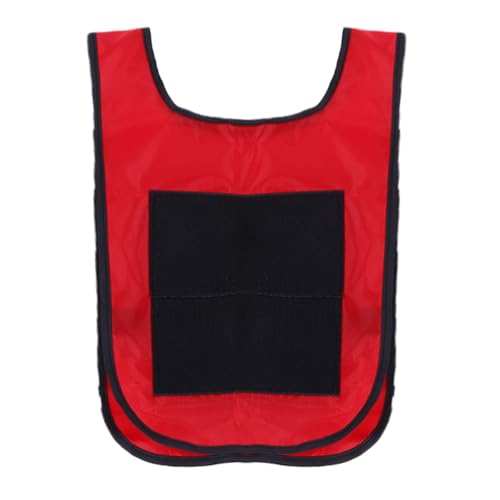 Fockety Sticky Ball Vest Set, Interactive Dodgeball Game with 6 Target Vests & 5 Sticky Balls, 3 Players Toy Set for Outdoor Games Dodgeball