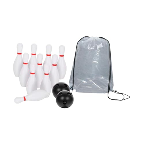 13 Pieces Kids Bowling Game Set Toy Bowling Pin and Ball Mini Indoor Outdoor Sports Game with Construction Suitable for Family Events Parties - size: 16cm