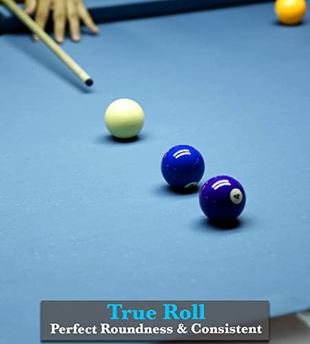 JAPER BEES Billiard Ball/Pool Ball Set Complete 16balls 2-1/4" Regulation Size&Weight Resin Ball - style: Deluxe Superior
