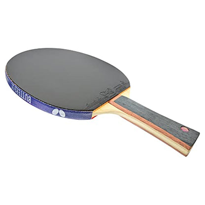 TB5 Alpha Pro-Line Table Tennis Racket | Medium Fast Blade and Rubber Combination | Featuring Sriver EL | Recommended for Advanced Tournament Level Players