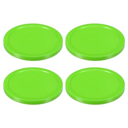 PATIKIL Air Hockey Pucks Air Hockey Heavy Replacement Game Table - color: Light Green