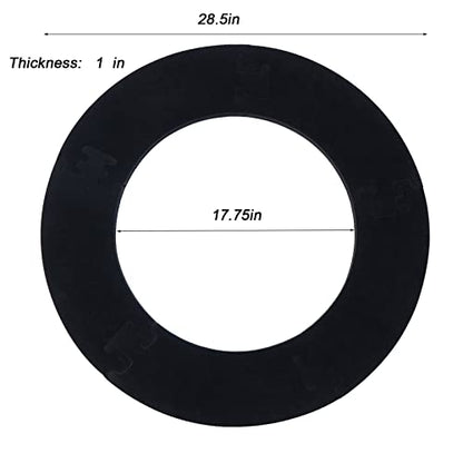 5Pcs Splicing Dart Board Wall Protector, Cork Dartboard Backboard Wall Surround