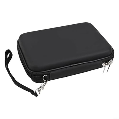 Compact Hard Shell Darts Case with Mesh Pockets, Portable Organizer Bag for 6 Darts Shafts Flights Tips Steel and Soft Tip