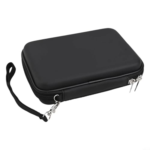 Compact Hard Shell Darts Case with Mesh Pockets, Portable Organizer Bag for 6 Darts Shafts Flights Tips Steel and Soft Tip