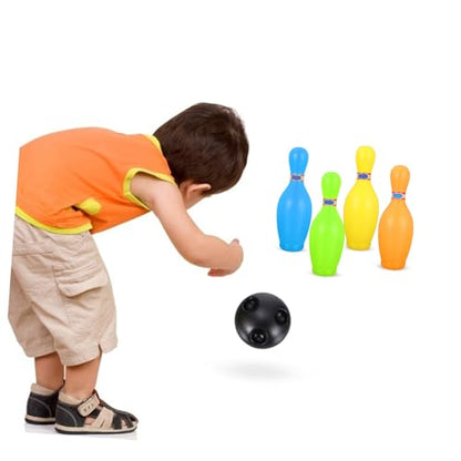 1 Set Bowling Pins Balls Early Educational Sports Game for Interactive Gatherings Parent Fun Enhance Coordination Athletic Skills
