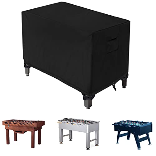 WOMACO Foosball Table Cover - Outdoor, Waterproof, Heavy Duty, Rectangular Patio Football Game Table Cover