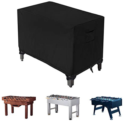 WOMACO Foosball Table Cover - Outdoor, Waterproof, Heavy Duty, Rectangular Patio Football Game Table Cover